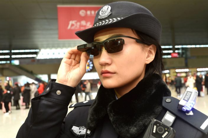 AFP/Getty Images police facial recognition