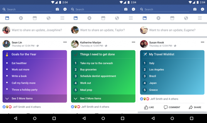 Facebook Lists Facebook Lists