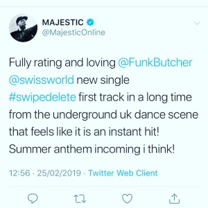 Swipe Delete majestic