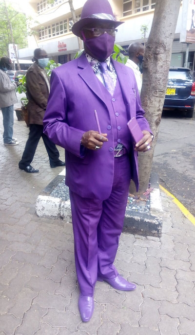 stylish man james maina mwangi kenya nairobi