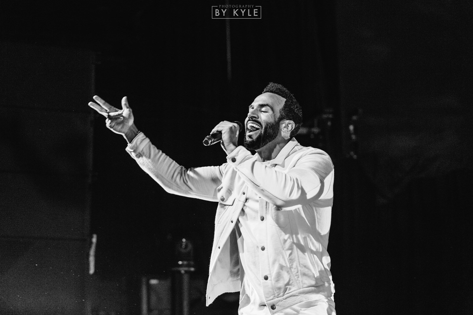 Craig David Live Craig David live on stage singing