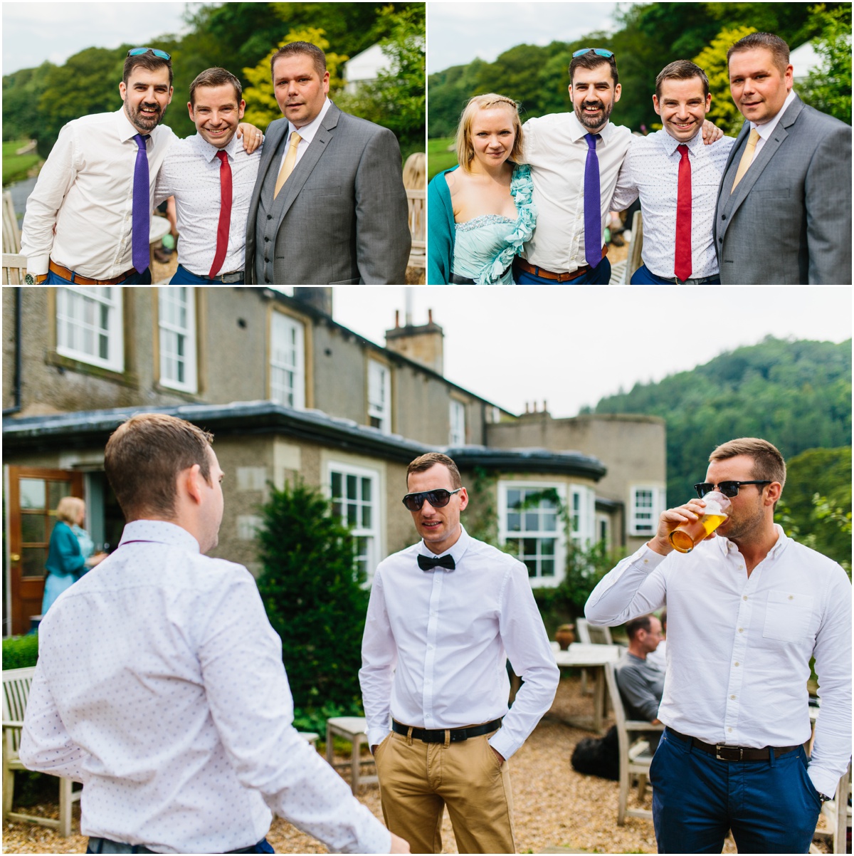 Inn at whitewell wedding photography friends and family at the inn at whitewell photography lancashire
