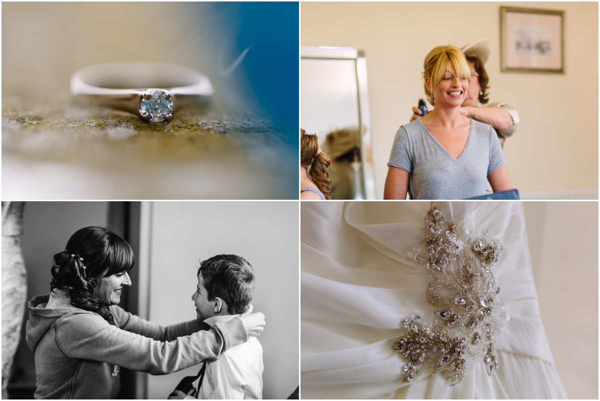 newcastle wedding photography bride and bridesmaids getting ready kirkley hall newcastle wedding