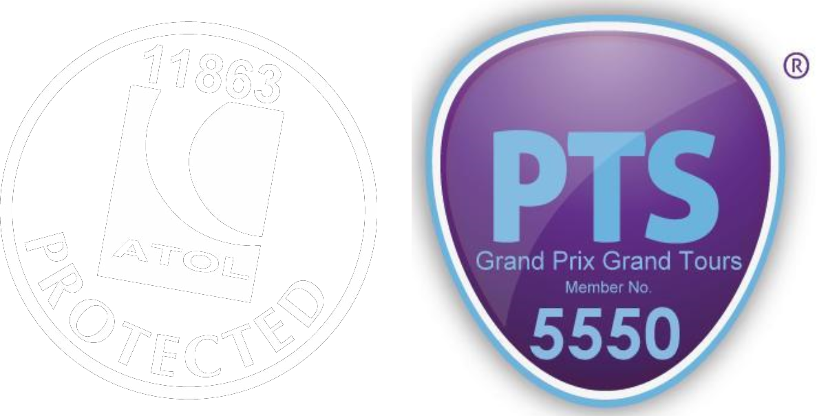 Grand Prix Grand Tour - ATOL Protected - TTA Protected 100% finanicial protection